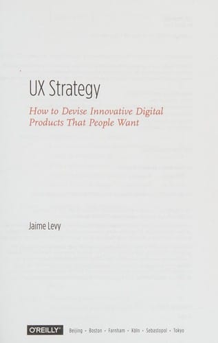 UX strategy