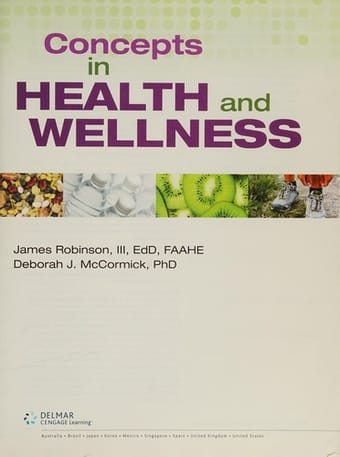 Concepts in health and wellness