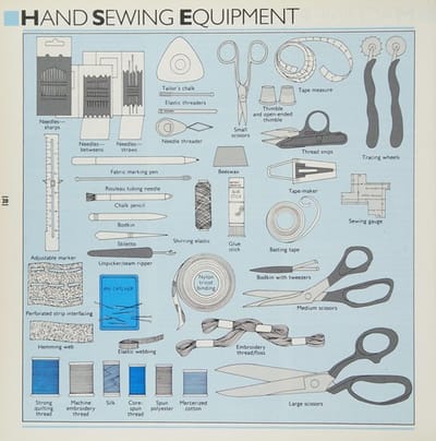 The sewing book