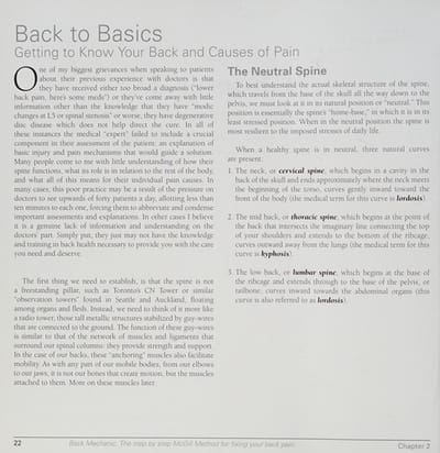 Back mechanic