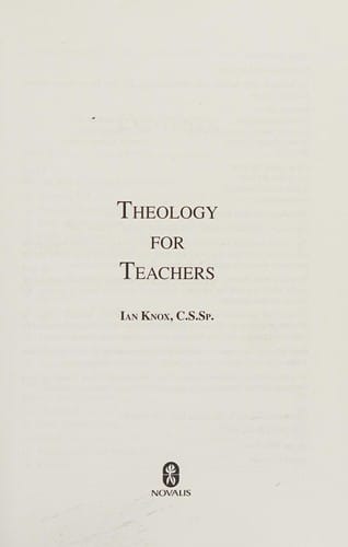 Theology for teachers