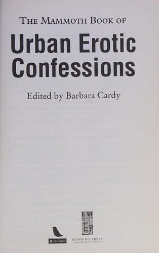 Mammoth Book of Urban Erotic Confessions