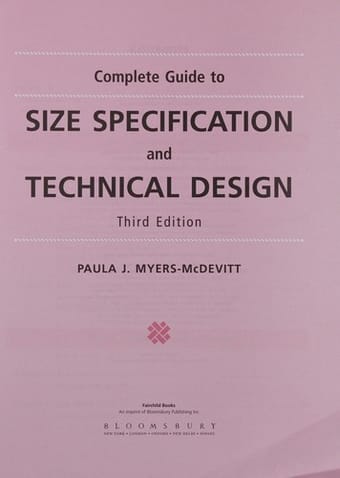 Complete guide to size specification and technical design