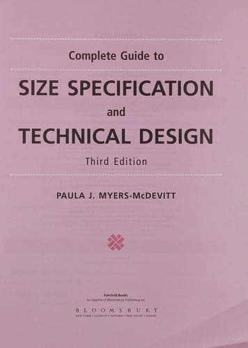Complete guide to size specification and technical design