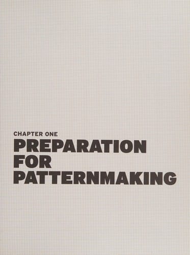 Patternmaking for Menswear