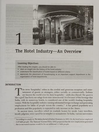 Hotel housekeeping
