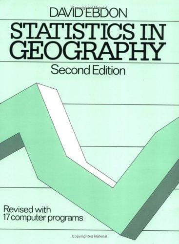 Statistics in geography