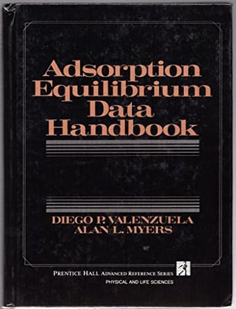 Adsorption equilibrium data handbook