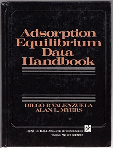 Adsorption equilibrium data handbook