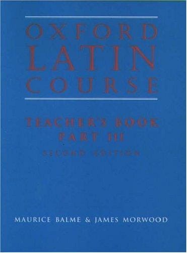 Oxford Latin Course