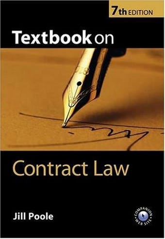 Textbook on contract law