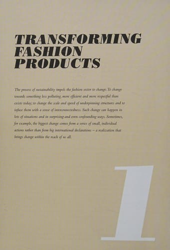 Fashion & sustainability