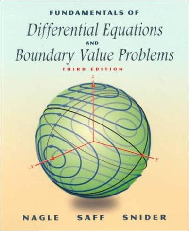 Fundamentals of differential equations and boundary value problems