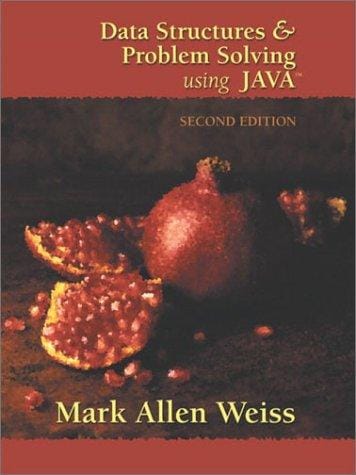 Data structures & problem solving using Java