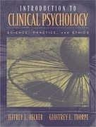 Introduction to clinical psychology