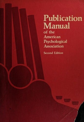 Publication Manual of the American Psycological Association