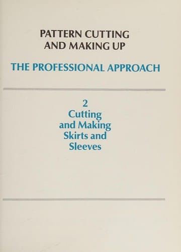 Pattern cutting and making up