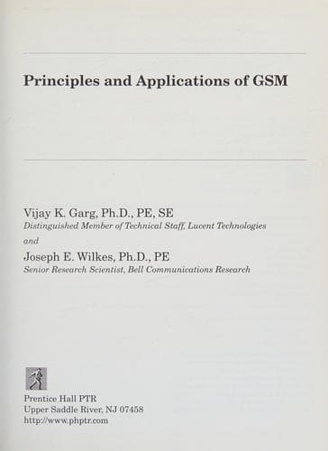Principles and applications of GSM
