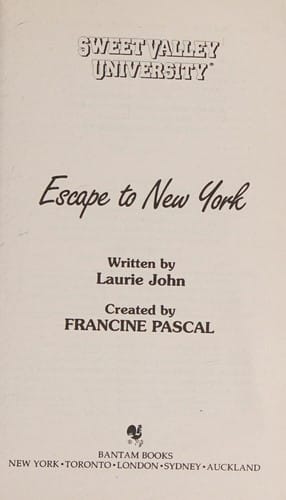 Escape to New York
