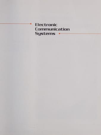 Electronic Communications ” by Roy Blake , Delmar Thomson Learning