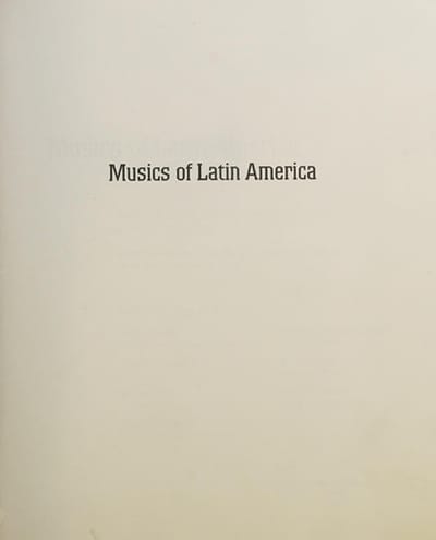 Musics of Latin America