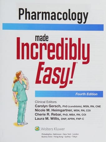 Pharmacology made incredibly easy!