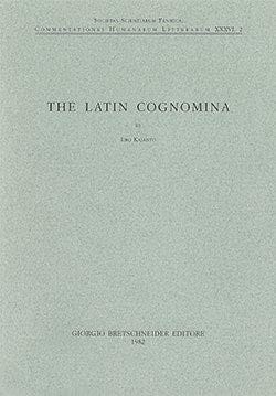 The Latin cognomina