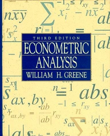 Econometric analysis