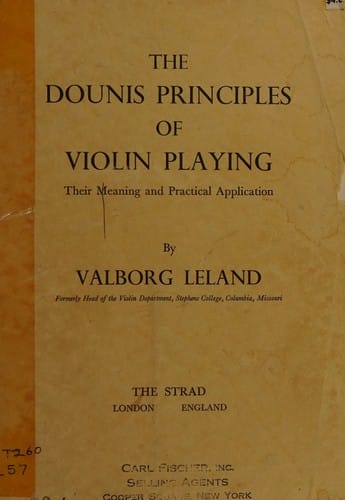 The Dounis principles of violin playing