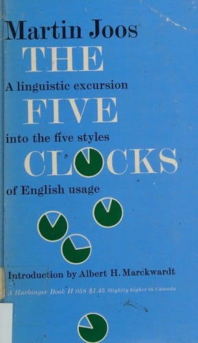The five clocks