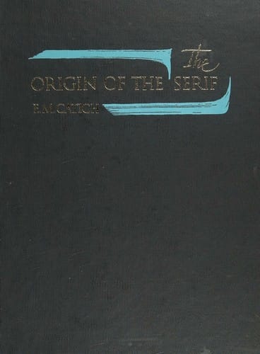 Origin of the Serif