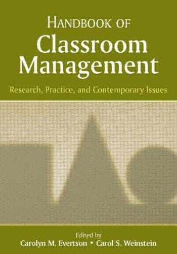 Handbook of classroom management