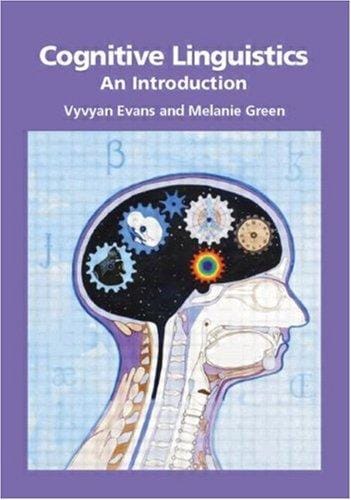 Cognitive Linguistics