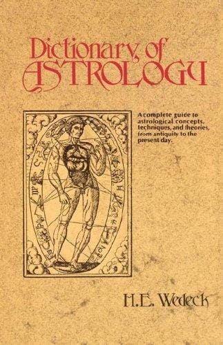 Dictionary of astrology