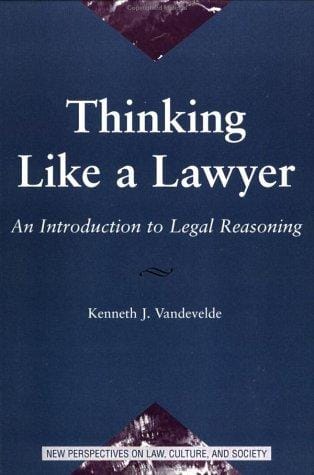 Thinking like a lawyer