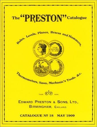 The "Preston" Catalogue