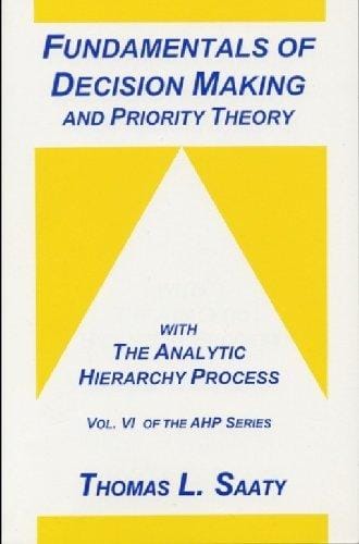 Fundamentals of decision making and prority theory with the analytic hierarchy process