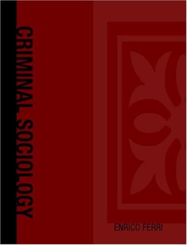 Criminal Sociology