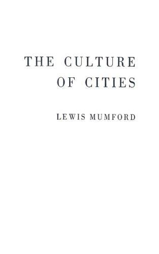 The culture of cities