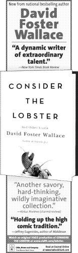Consider the lobster, and other essays