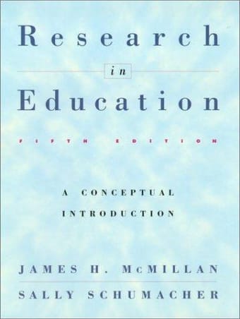 Research in education