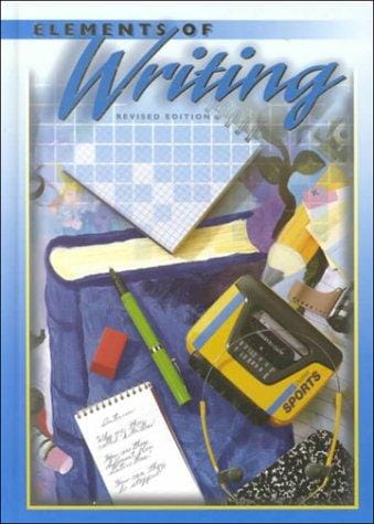 Elements of Writing