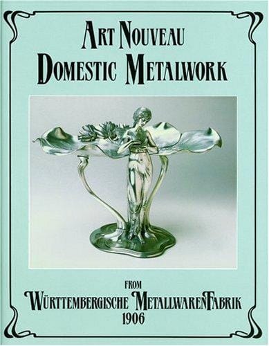 Art nouveau domestic metalwork from Württembergische Metallwarenfabrik