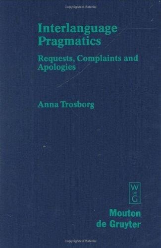 Interlanguage Pragmatics