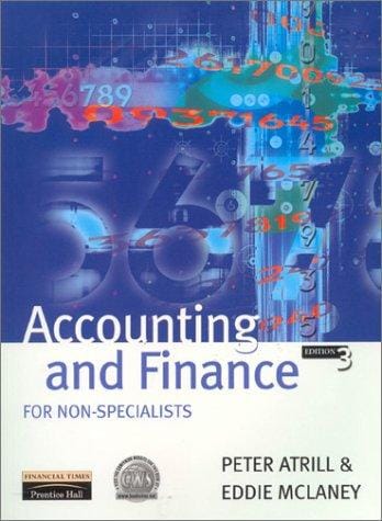 Accounting and finance for non-specialists