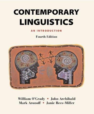 Contemporary linguistics