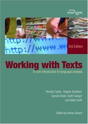 Working with Texts