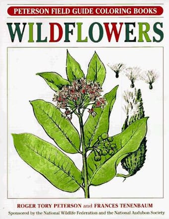 A field guide to wildflowers coloring book