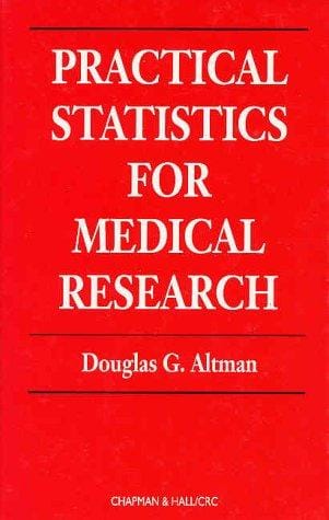 Practical statistics for medical research