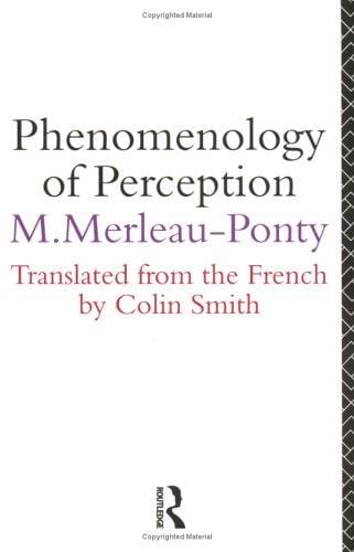 Phénoménologie de la perception
